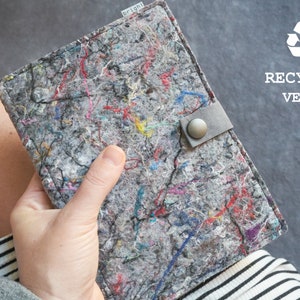 KINDLE PAPERWHITE 2021 6,8" display Industrial RECYCLED Felt sleeve / recycled felt case / vegan friendly sleeve