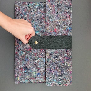 Torba na laptopa MACBOOK PRO 16 – wegańska i pochodząca z recyklingu torba na laptopa z ekologicznej tkaniny z dodatkową przegrodą