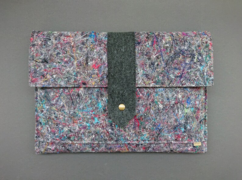 Macbook Pro 16 VEGAN Industrial RECYCLED Fabrics Felt Notebook Etsy