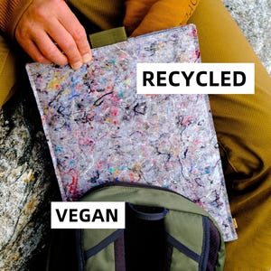 MacBook Pro 16 Case – Ultra Lightweight Vertical Sleeve for Backpack, Recycled Felt, Vegan