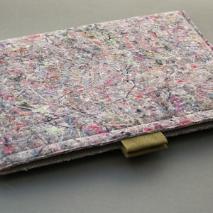 Étui pour ordinateur portable en feutre industriel RECYCLÉ VEGAN pour MacBook Air 15, MacBook Air 13, MacBook Pro 13, 2021-2023, pochette recyclée entièrement synthétique, sans déchet image 9