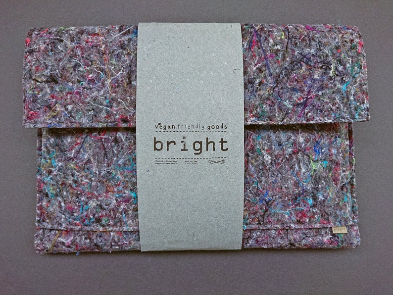 Macbook Pro 16 VEGAN Industrial RECYCLED Fabrics Felt Notebook Etsy