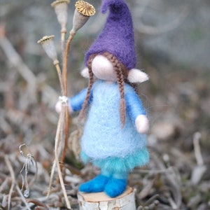 Elf, fairytale wool, Wladorf inspiration, home decoration, corner of the seasons, undergrowth image 4