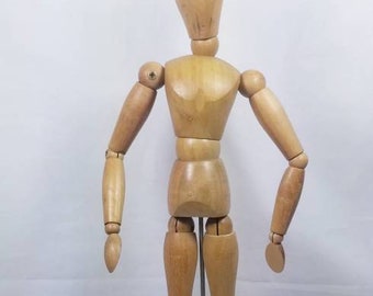 wooden art dolls