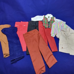 Vintage Mod Ken clothing bundle