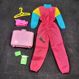 Vtg 1990 barbie Dress N Play