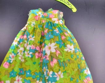 Vintage Francie doll Tenterrific dress
