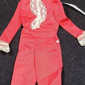 Vintage barbie footed pajamas # 7203