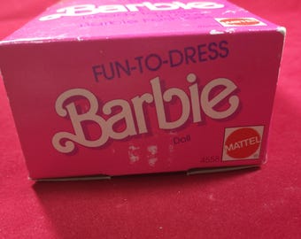 Muñeca Barbie divertida de vestir, 1987, NFRB