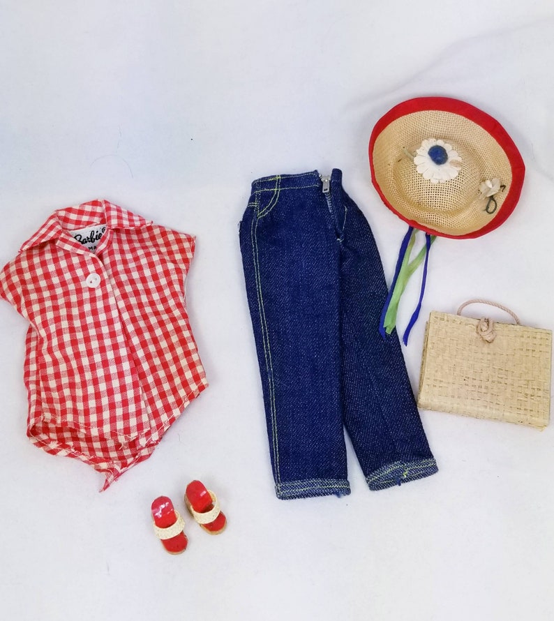 vintage barbie picnic set