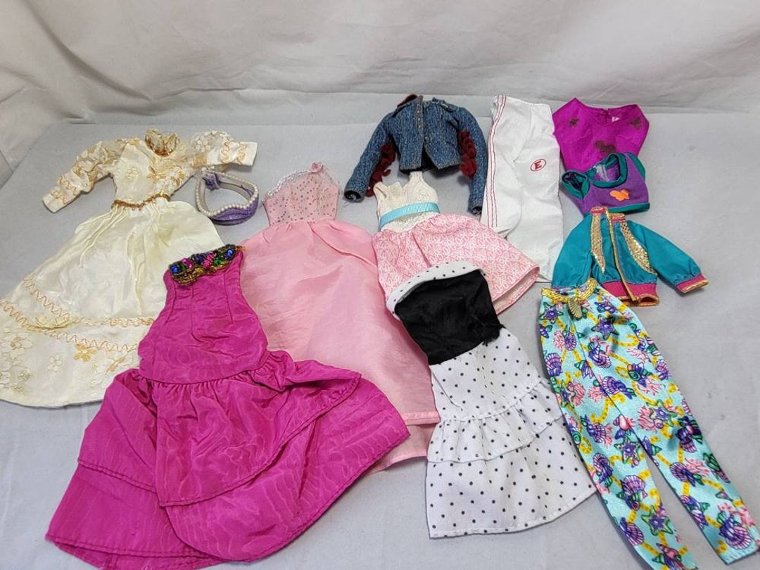 Vintage Barbie Velcro Style Clothing Etsy