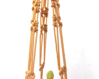 Cynamon wiszący Sadzarka-frędzla roślina wieszak 32 cali 3MM-wiszące Sadzarka-kryty-odkryty-Gift idea