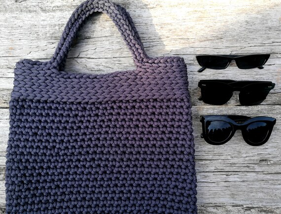 macrame rope bag
