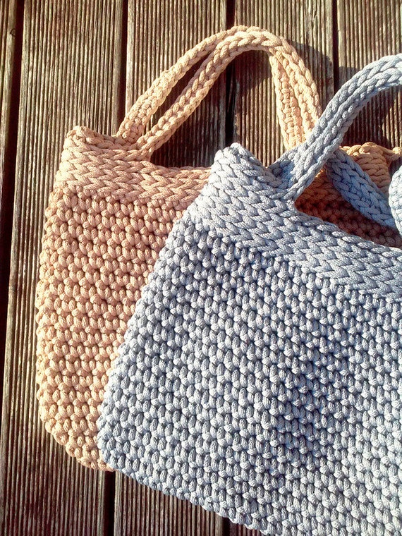 handmade macrame bag