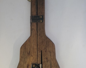 Vintage Wood Rug Hook Shuttle Punch Weaving Tool