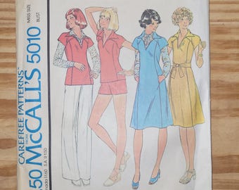 1976 Vintage McCall's 5010 PetiteAble Pattern, Size 14