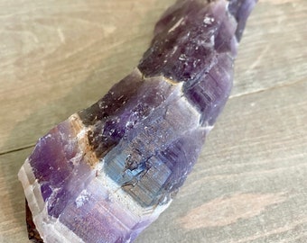 Auralite 23 Hand Carved Crystal Wand | Canadian Rare Genuine Stone Natural Gemstone Point