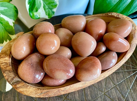 Pink Aventurine Tumbled Stone Natural Gemstone Large Crystal