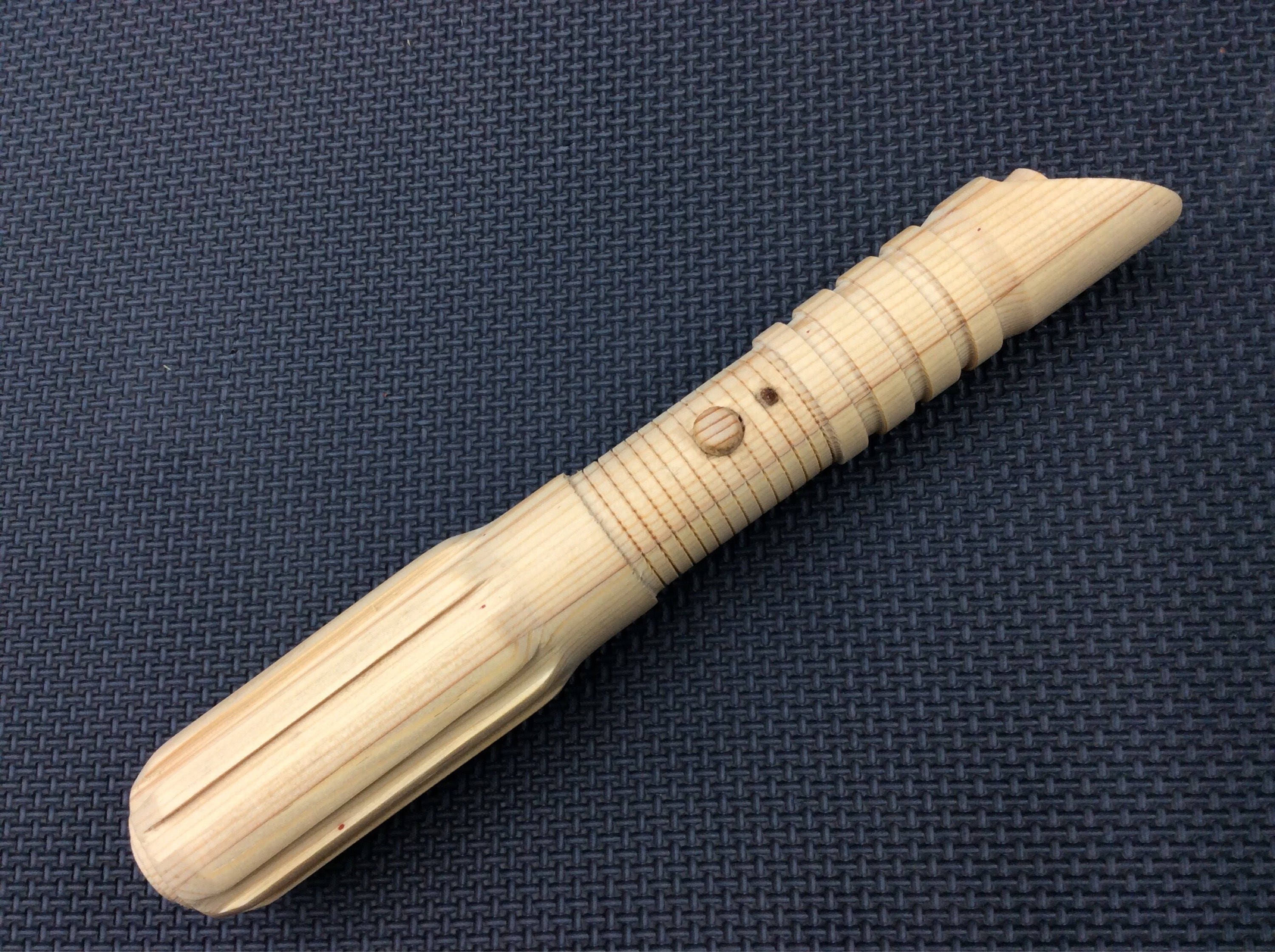 Hand carved Wooden Lightsaber Pine Etsy