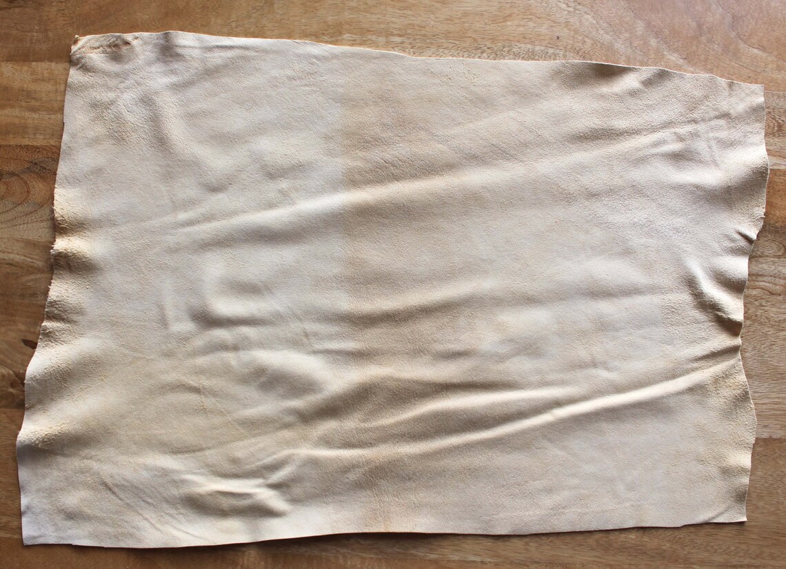 2 large top quality chamois leather skin shammy approx 2.5 to Etsy