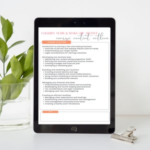 Hair and Makeup Course Creation Guide: Learn to Build Your Own Course for Aspiring Hair and Makeup Entrepreneurs