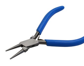 4-1/2" Ultra-Fine Tipped Round Nose Wire Looping Jewelry Making Pliers - PLR-0128
