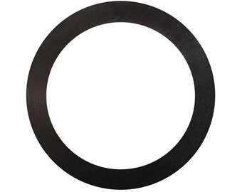 3" High Heat Thick Graphite Gasket for Flange Vacuum Casting Chamber Sealing