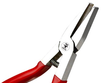 5 Flat Nose Pliers w/ Spring, PLR-0001