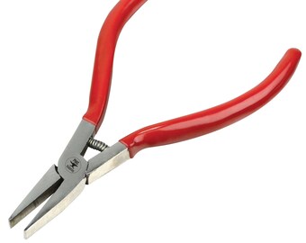 LEONTOOL Pince à Bec Plat 12,7 Cm Pour Bijoux - Mâchoire Lisse Fabrication Et Formage Fil
