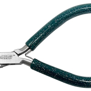 4-1/2&quot; Glitter Line Bent Nose Pliers Jewelry Making Metal Wire Forming Tool