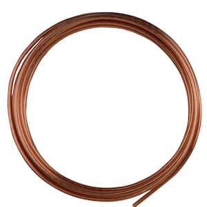 10&#39; Round Dead Soft Copper Wire 10 Gauge Jewelry Making Craft Wire - WIR-650.10