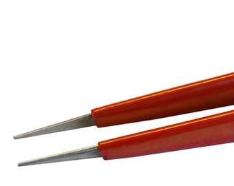 6 "Pinzas aisladas rectas de punta fina Joyería Haciendo Herramienta de reparación de computadora electrónica - TWEZ-0082