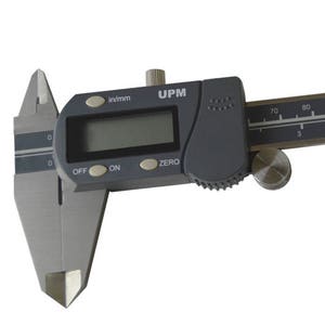 6&quot; Digimatic Caliper 150 MM Inches Metric Gemstone Diamond Digital Vernier Gauge Jewelry Making Measuring Tool - 35-1024