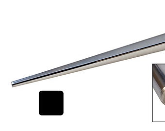 12" Steel Square Ring Mandrel w/ Clipped Corners - 6 to 18 mm Jewelry Making Wire and Sheet Metal Forming Bending Tool - MAN-264.00