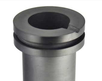 2 Kg Fundición de Kilos Fundición ECO Horno Crisol de Grafito Fundición Oro Plata Fundida Cobre - CRU-0005