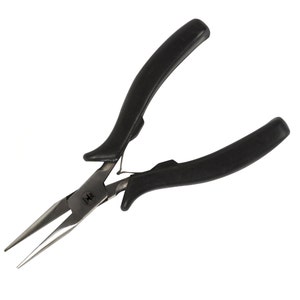5-1/2&quot; Long Chain Nose Pliers w/ Comfort Grip Jewelry Tool - PLR-0036