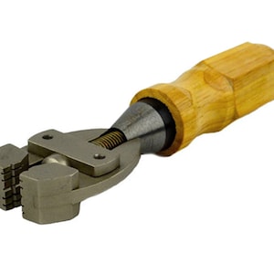 Lowell Pattern Hand Vise Wire Working Tool Hand Held Hollow Handle Drawtong - HOLD-0018