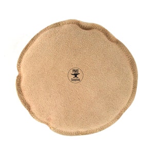 5&quot; Diameter Round Leather Sandbag Cushion for Metal Dapping Stamping Hammering Chasing Forming Jewelry Tool - FORM-0068