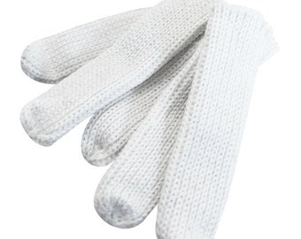 Package of 20 Cotton Finger Guards Jewelry Making Hand Protection Tool