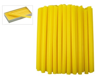 1 Lb Bulk Box of Yellow Sprue Wax 9.0 mm Jewelry Pattern Making Investment Wax - WAX-312.04