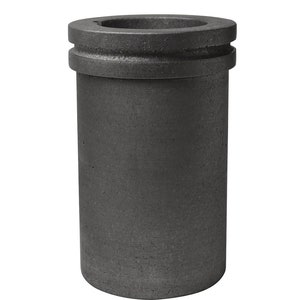 5 Kg Budget Graphite Crucible w/Groove Gold Precious Metal Casting Refining - CRU-0011