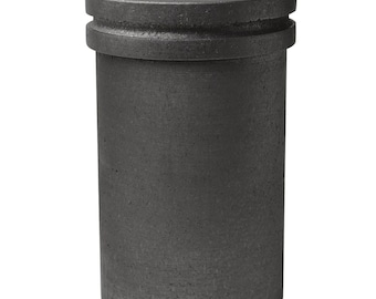Crisol de grafito económico de 5 kg con refinación de fundición de metales preciosos de oro con ranura - CRU-0011