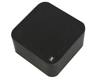 2" x 2" x 1" Jeweler's Making Metal Forming Rubber Bench Tool Dapping Block Stamping Work Surface - FORM-0085