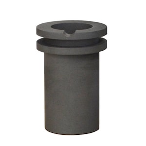 Cadinho de 60 onças troy para forno de fusão elétrico de mesa QuickMelt Pro para derreter metais preciosos de cobre de prata de ouro - CRU-0108