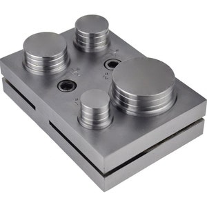 Emporte-pièce Disc Cutter Avec 9 Formes Fantaisie - Outil De Découpe Pour Bijoux Et Métaux, Finition Or