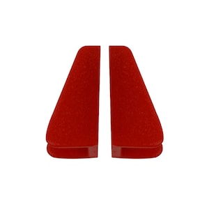 Jewelers Parallel Action Pliers Replacement Red Nylon Jaws Set - PLR-0075