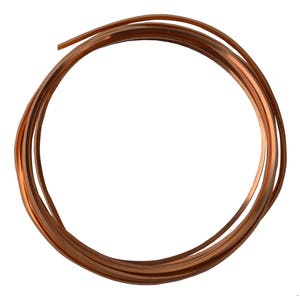 10&#39; Square Dead Soft Copper Wire 12 Gauge Jewelry Making Craft Wire - WIR-652.12