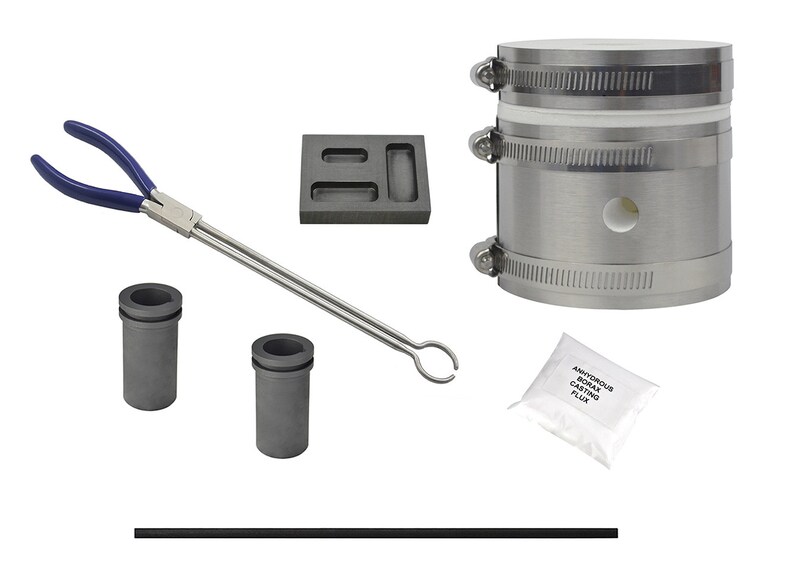 Furnace Smelter Mini Propane Kwik Kiln Deluxe Furnace Set Fast Melting Of Precious Metal Gold Silver Copper Scrap Jewelry Forge Kit 0042