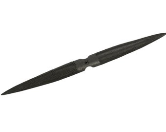 8" Double Ended Half Round Wax File Jewelry Tool for Carving and Filing - FILE-0004