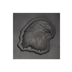 Eagle Head 3D Graphite Ingot Mold for Precious Metal Casting Gold Silver Copper Aluminum Melting